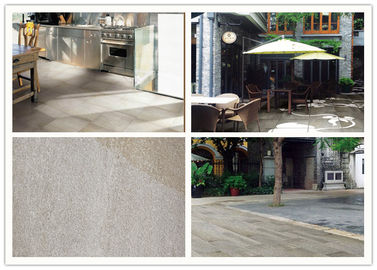 Grey Stone Look Porcelain Tile / Stone Effect Porcelain Floor Tiles Anti Bacterial